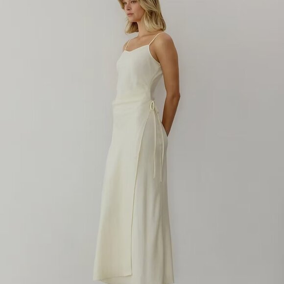 The Orion Wrap Maxi in Yellow - Picture 2 of 5